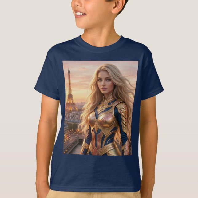 T-SHIRT PARIS - FRANCE (Devant)