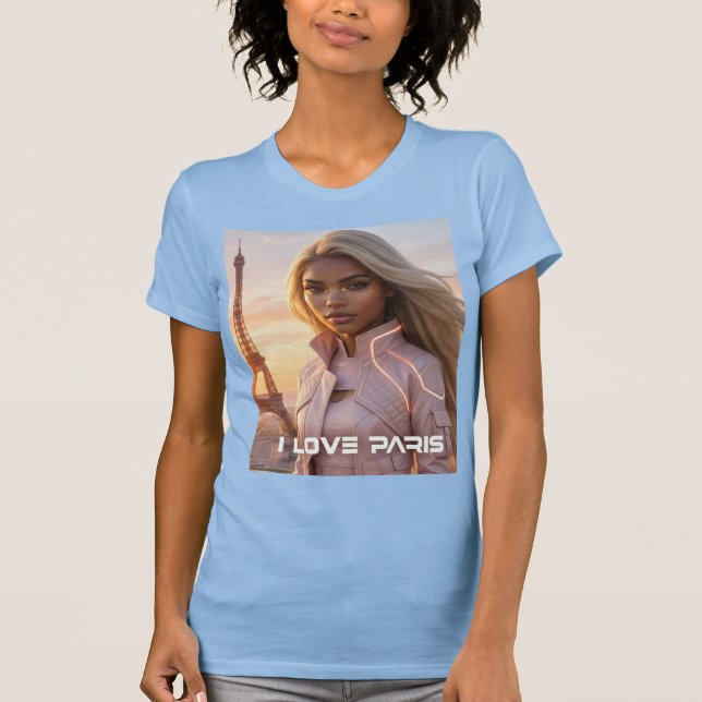 T-SHIRT PARIS - FRANCE (Devant)