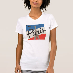 T-shirt Paris France Tour Eiffel