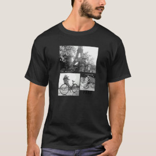 T-shirt Paris I Love Paris Tour Eiffel France