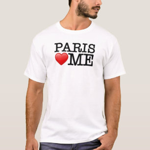 T-shirt Paris m'aime, j'aime Paris
