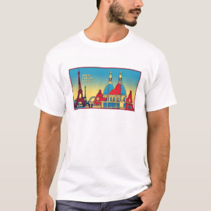 T-shirt Paris Skyline 1