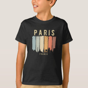 T-shirt Paris Skyline France