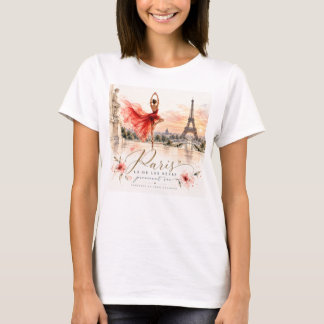 T-shirt Paris viewed from Trocadero