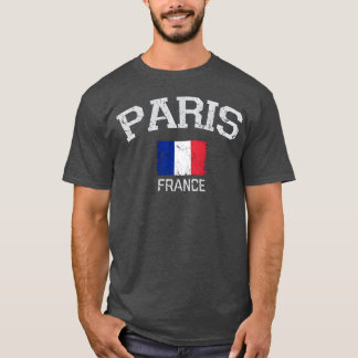 T-shirt Paris vintage France drôle