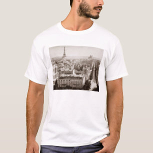 T-shirt Paris : Vue aérienne, 1900