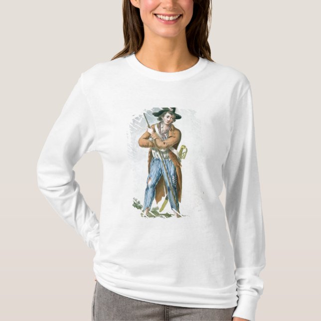 T-shirt Parisien Sans-culotte (Devant)