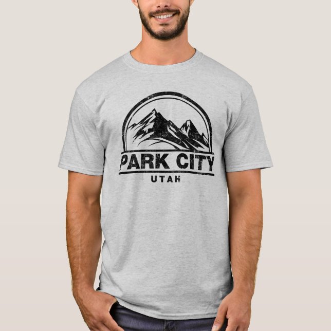 T-shirt Park City Utah (Devant)