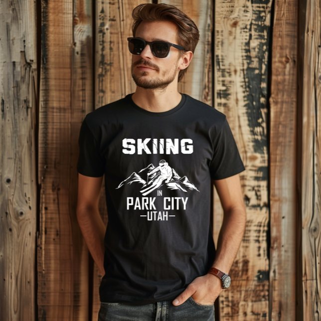 T-shirt Park City Utah ski (Créateur téléchargé)