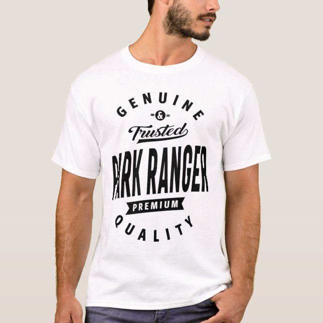 T-shirt Park Ranger Cadeau Funny Titre de l'emploi Profess (Devant)