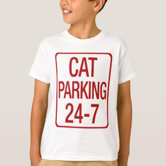 T-shirt Parking pour chats