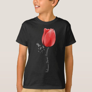 T-shirt Parkinson Maladie Tulipe Avril Mois Pret