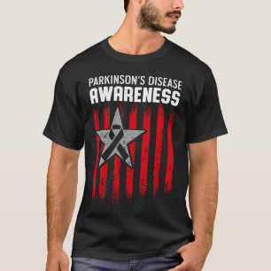 T-shirt Parkinsons Maladie Connaissance Guerrier Survivant