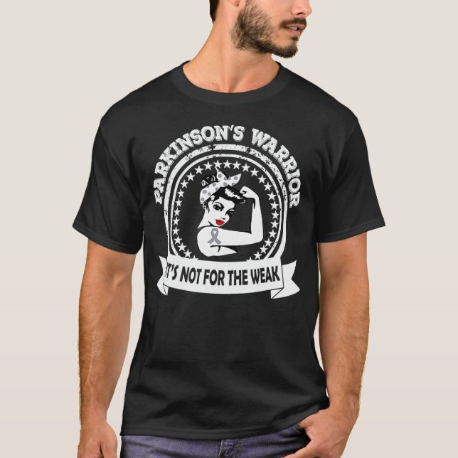 T-shirt Parkinsons Maladie Guerrier cadeau de sensibilisat (Devant)