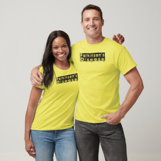 T-shirt Parkinsons Maladie IYKYK en noir