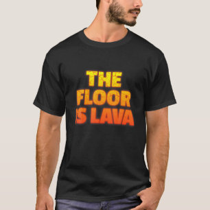 T-shirt Parkour Amusant Le Sol Est Sans Lave Parko