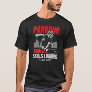 T-shirt Parkour Free Running Traceur Freestyle Extreme Spo
