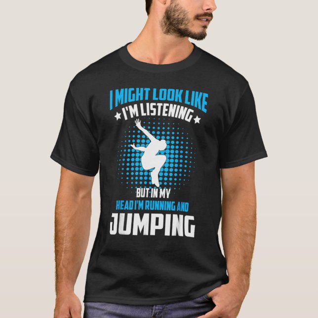 T-shirt Parkour Free Running Traceurs Ressemblent À L (Devant)
