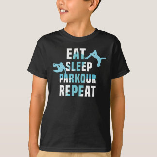 T-shirt Parkour Freerunner Freerunning Parkour Runner