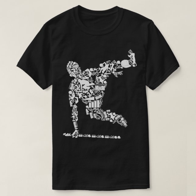 T-shirt Parkour Freerunner Freerunning Traceur (Design devant)