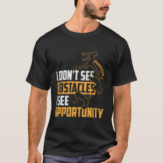 T-shirt Parkour Freerunning Cadeau Courir Gratuitement Pou