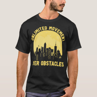 T-shirt Parkour Freerunning Free Running classique 25