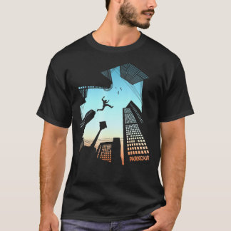 T-shirt Parkour Freerunning Homme Femmes Enfants
