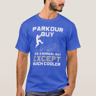 T-shirt Parkour Hobby Sport extrême Sportraceur drôle