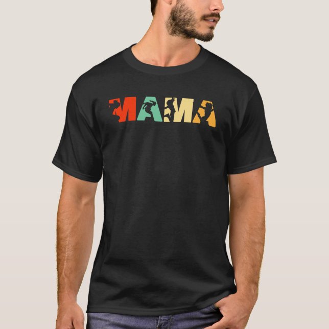 T-shirt Parkour Mama Parkour Mama Fête des mères (Devant)