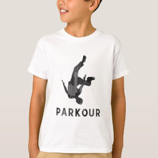 T-shirt Parkour on rooftops
