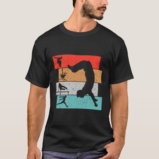 T-shirt Parkour Traceur (Devant)