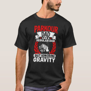 T-shirt Parkour Traceur Freeruneur Athlète Backflip Parko