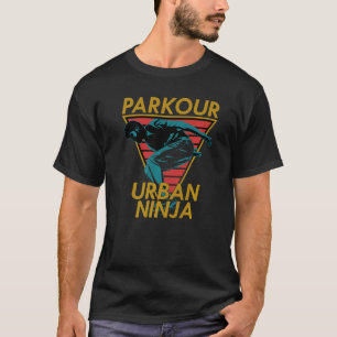 T-shirt Parkour Urban Ninja