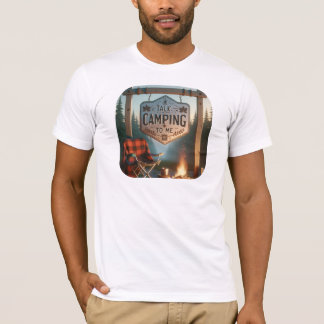 T-shirt Parle-moi de camping – Chemise Campfire Vibes