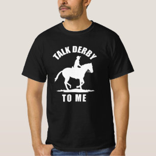 T-shirt Parle-moi du Derby - Courses de chevaux