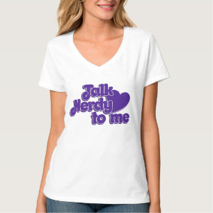 T-shirt Parle Nerdy à moi