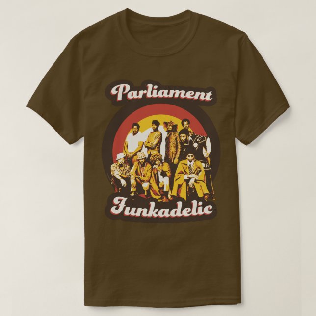 T-shirt Parlement Funkadelic les années 70 Funky Soul (Design devant)