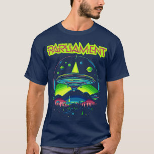 T-shirt Parlement Funkadelic Retro Mothership Rock Funk