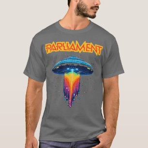 T-shirt Parlement Funkadelic Retro Mothership Rock Funk