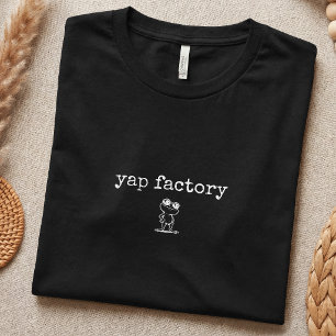 T-shirt Parler Amusant Yap Humour Simple