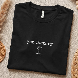 T-shirt Parler Amusant Yap Humour Simple