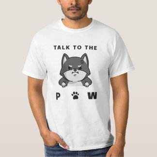 T-shirt Parler Au Paw