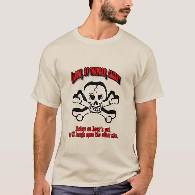 T-shirt Parler Comme Un Pirate (Devant)
