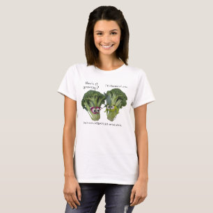 T-shirt Parler de Brocoli amusant