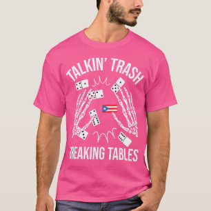 T-shirt Parler Déchets Casser Tables - Amoureux de Dominos