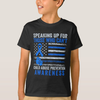 T-shirt Parler pour qui ne peut pas maltraiter les enfants