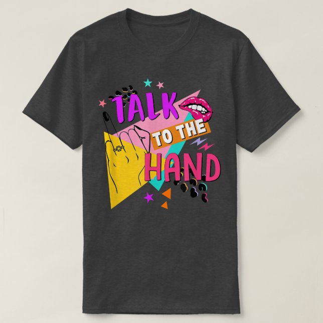 T-shirt Parlez À L'Épouse À Main Pour Être La Mariée Des A (Design devant)