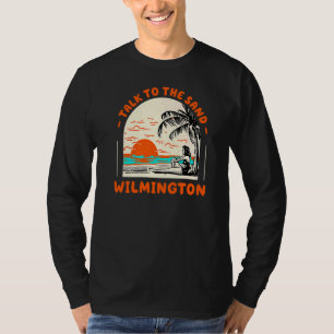T-shirt Parlez À Sand Wilmington Beach North Carolina O