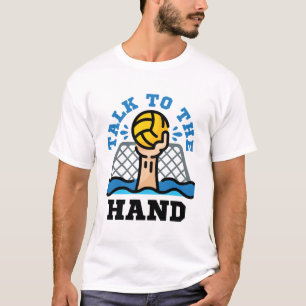 T-shirt Parlez au gardien de piscine Hand Funny Water