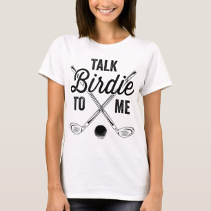 T-shirt Parlez Birdie À Moi Drôle Design Golf